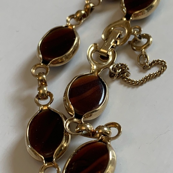 Vintage Sarah Coventry 1970’s Wood Nymph Bracelet - Picture 9 of 10